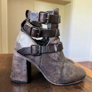 Freebird Teddy Heeled Booties